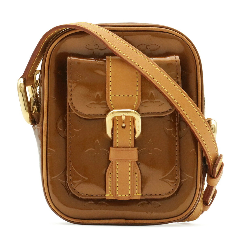 LOUIS VUITTON Louis Vuitton Monogram Vernis Christie PM Shoulder Bag Pochette...